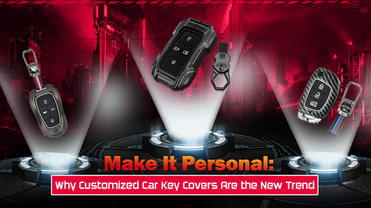 Customized car key cover