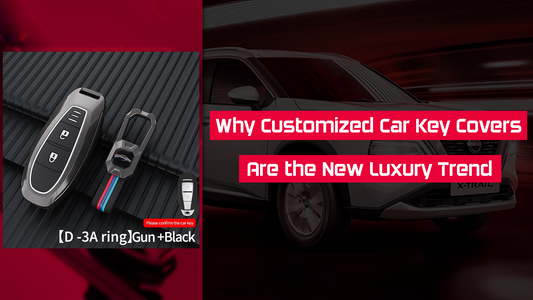 Customized car key cover