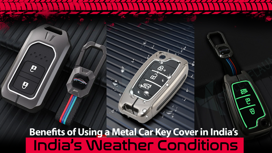 Metal car key cover India