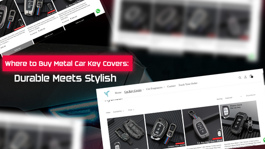 Buy metal car key cover