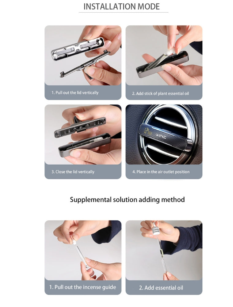 STYLENFLAUNT Senteur 365 Wine – Premium Car AC Vent Clip Perfume | Long-Lasting Luxury Car Air Freshener (Up to 1 Year) | Ideal Personal & Corporate Gift