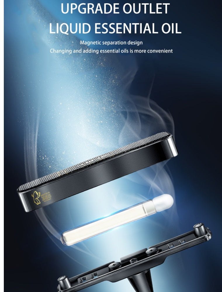 STYLENFLAUNT Senteur 365 Wine – Premium Car AC Vent Clip Perfume | Long-Lasting Luxury Car Air Freshener (Up to 1 Year) | Ideal Personal & Corporate Gift