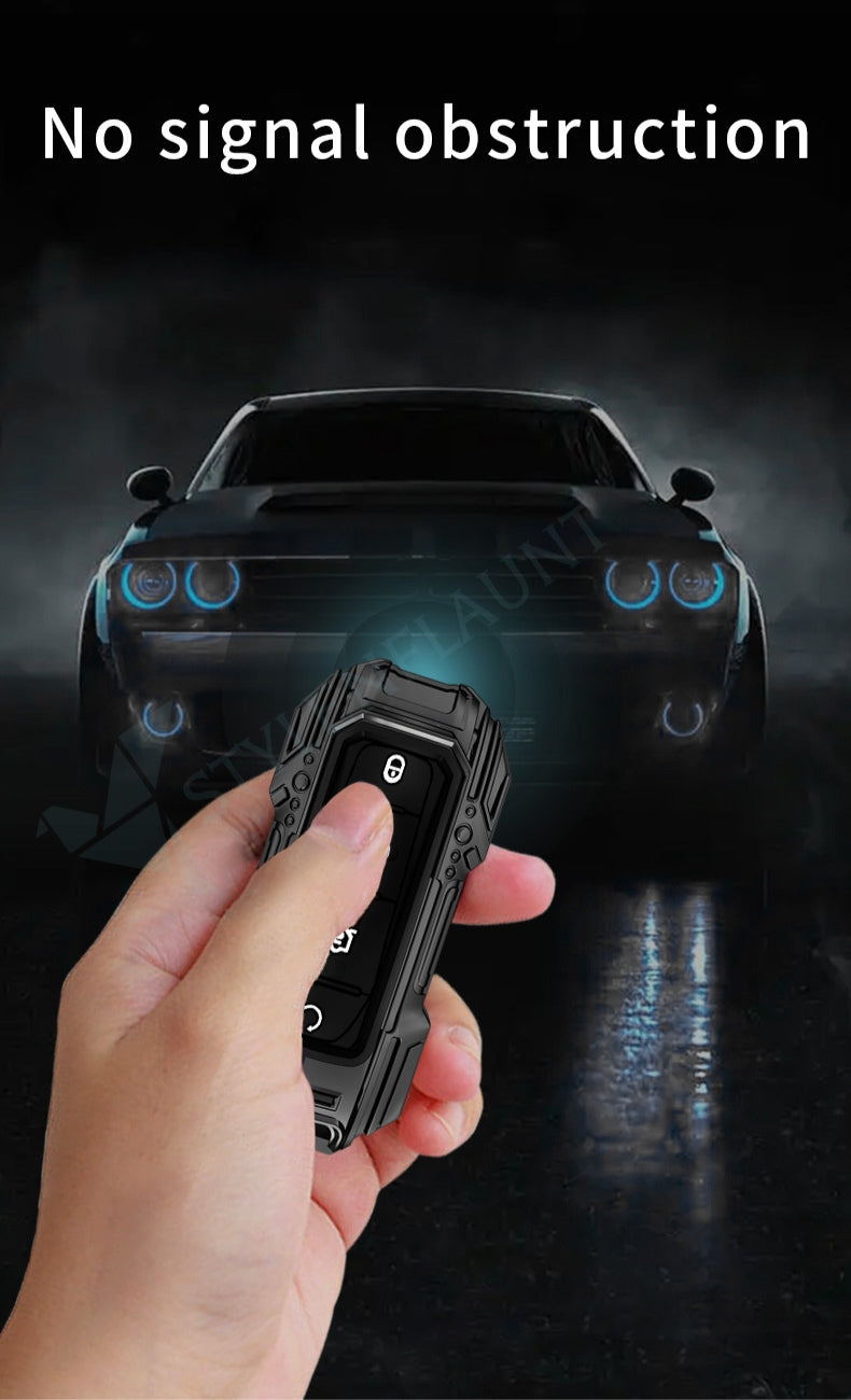 BYD Atto 3 | Seal & Sealion 7 Luxury Premium Beast Metal Smart Car Design Key Cover Key Case With Key Chain (4 buttons)