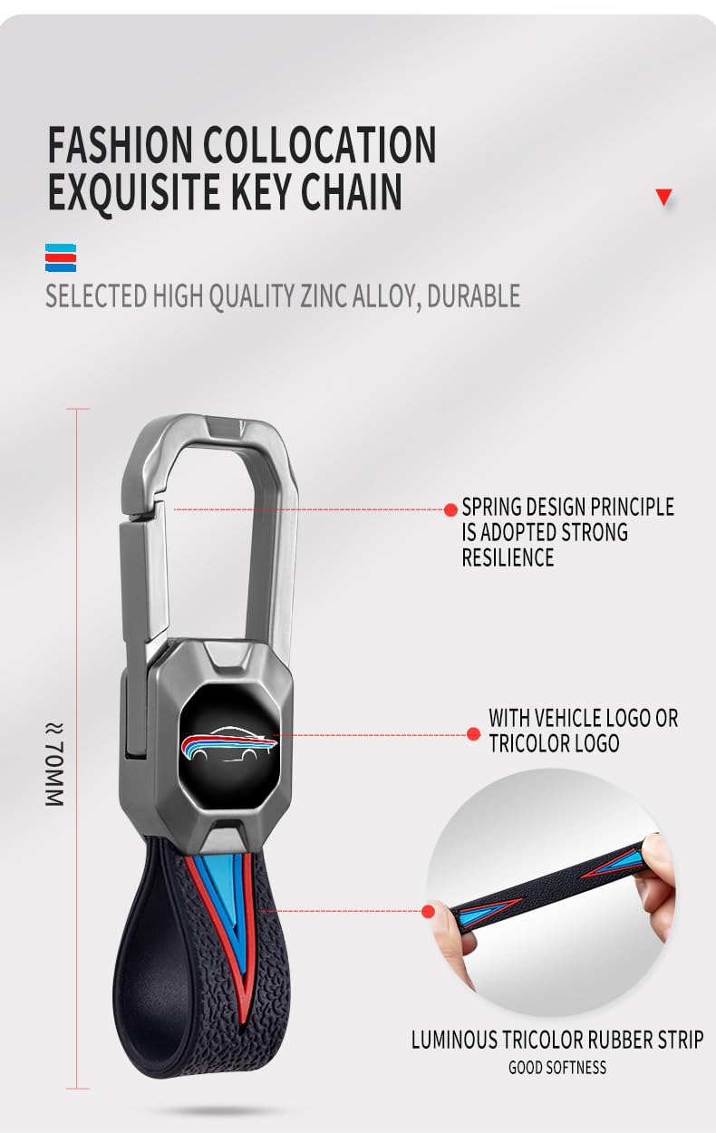 Suzuki Baleno | Grand Vitara Brezza | Jimmy | XL6 | Ertiga | Fronx Luxury Premium Metal Carbon Fiber Black Soft Silicon Smart Car Key Cover Key Case With Key Chain( 2 buttons )