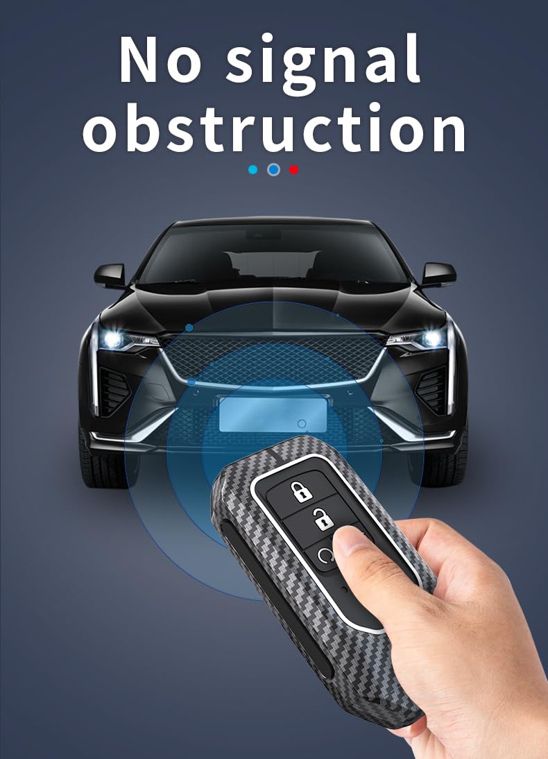 Honda City 2023 Metal Luxury Luxury Premium Car Key Cover Key Case With Key Chain( 4 Button )