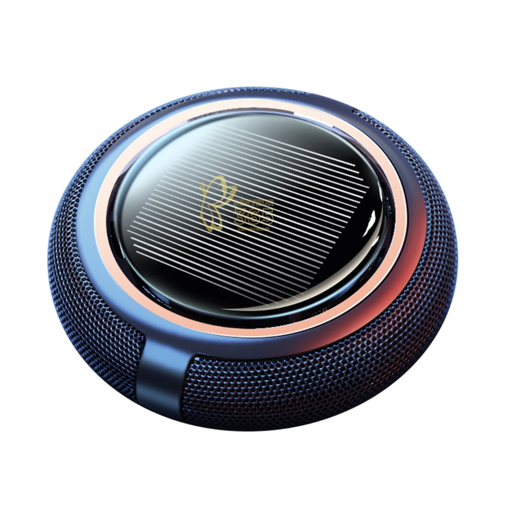 STYLENFLAUNT Senteur 365 - Round Luxury Car Fragrance | Premium Solar Car Perfume with 1 Year Fragrance, Long Lasting Luxury Car Air Freshener for Car dashboard | Premium Gift Item for personal and Corporate gifting