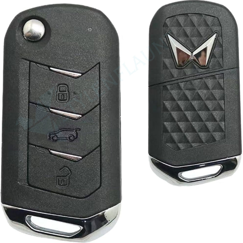 Mahindra Thar Roxx | XUV 700 | Thar | Scorpio-N 2023 | 3X0 Luxury Premium Beast Metal Smart Car Design Key Cover Key Case With Key Chain (3 buttons)
