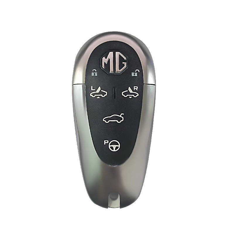 Mg Cyberster Luxury Premium Beast Metal Smart Car Design Key Cover Key Case With Key Chain (4 buttons)