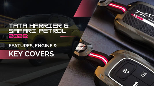 Tata Harrier Safari car key cover
