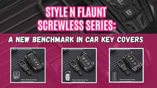 screwless car key cover India