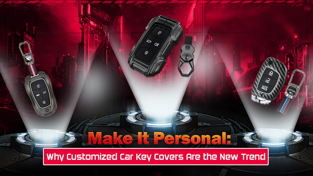 Customized car key cover