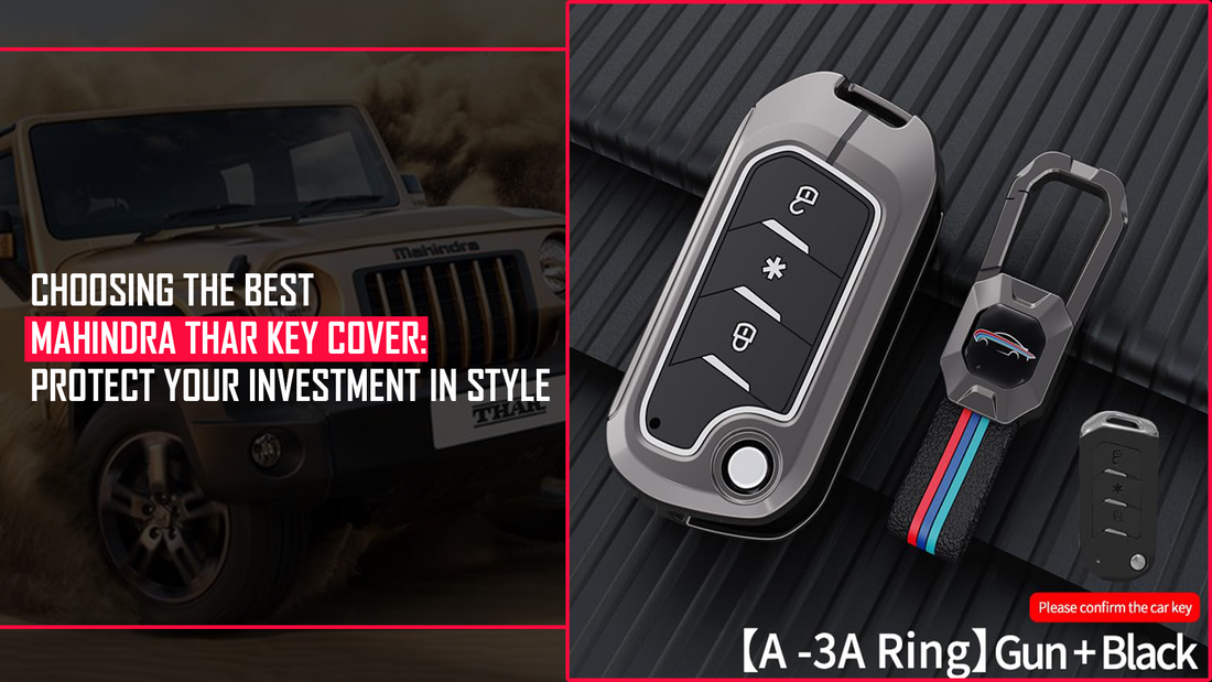 best mahindra thar key cover