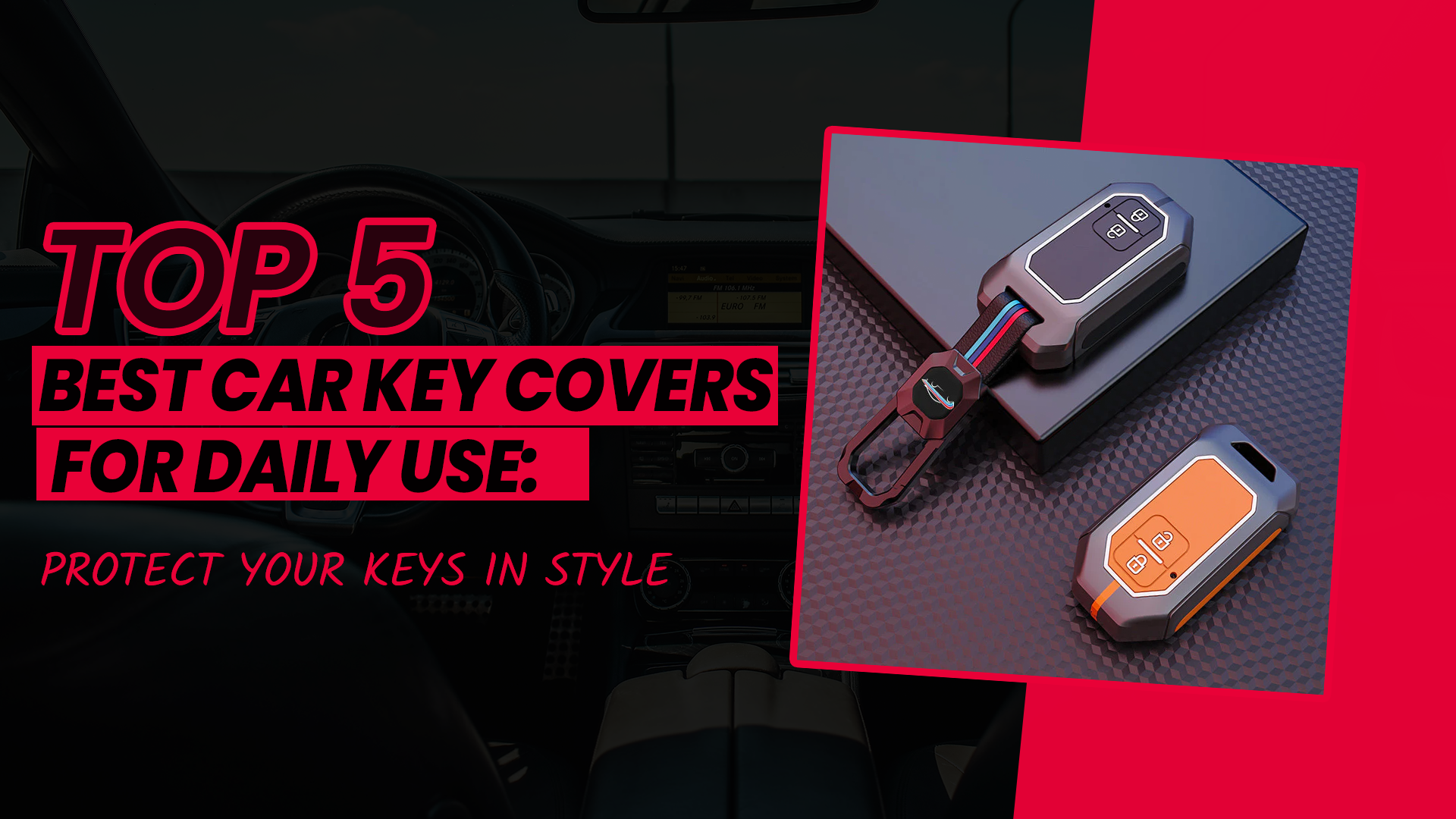 Top 5 Best Car Key Covers for Daily Use: Protect Your Keys in Style ...
