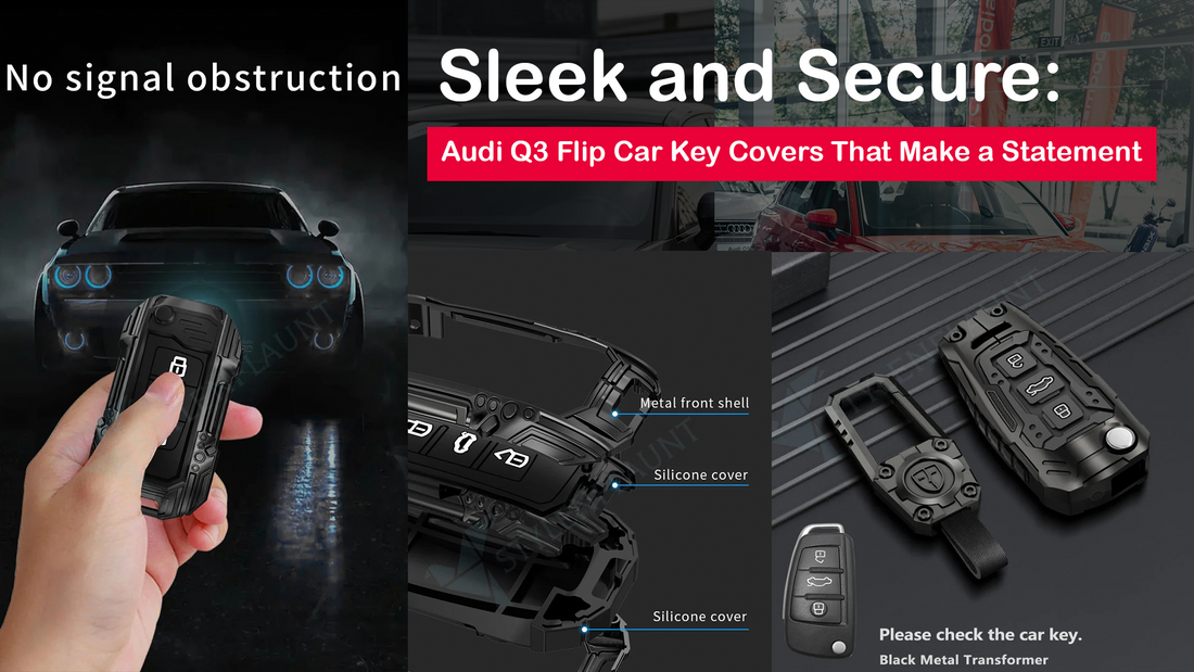Audi Q3 Flip Car Key Cover