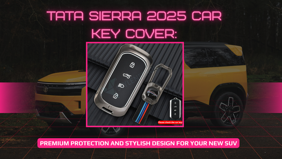 Tata Sierra 2025 Car Key Cover 