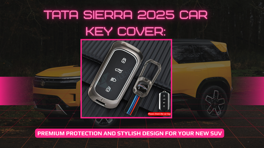 Tata Sierra 2025 Car Key Cover 
