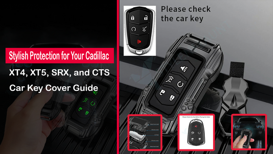 Cadillac XT4 XT5 SRX CTS Car Key Cover