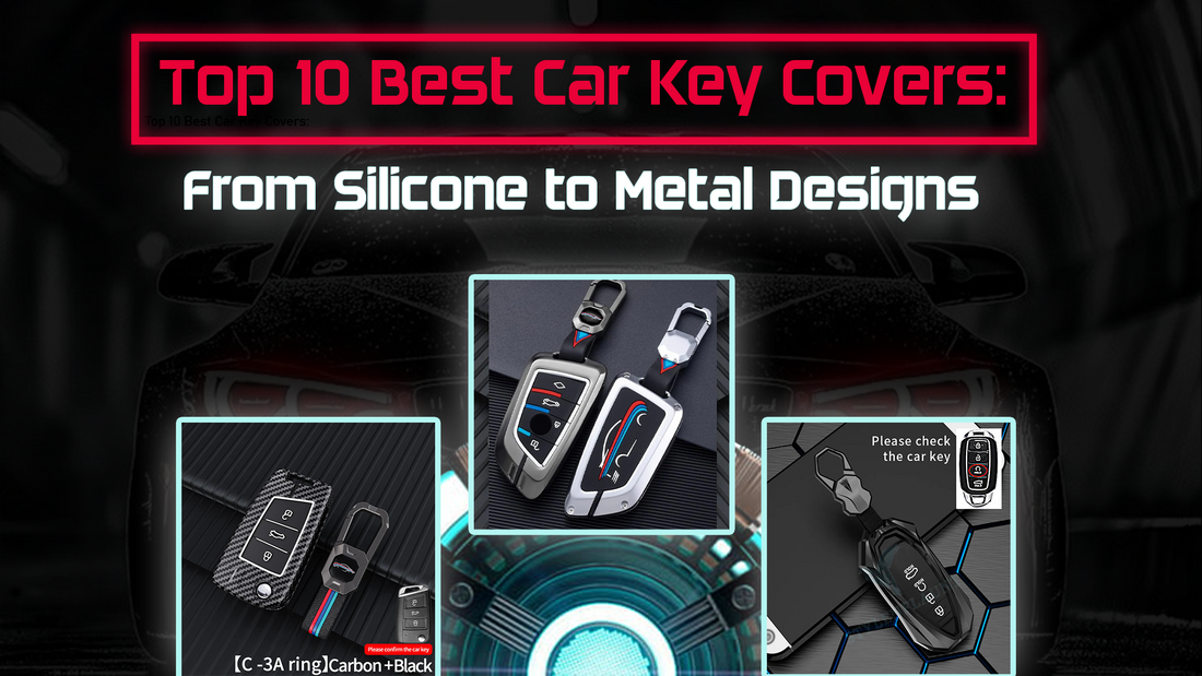 Top silicone car key cover