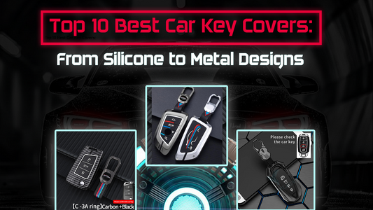 Top silicone car key cover