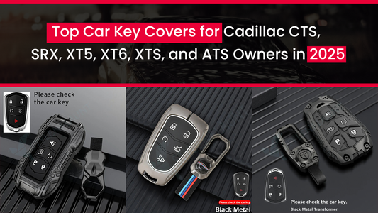 Cadillac CTS SRX XT5 XT6 XTS ATS Car Key Cover