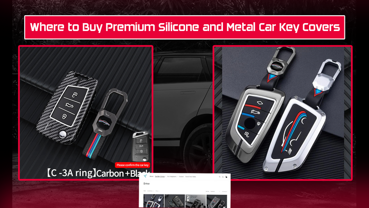 Where to Buy Premium Silicone and Metal Car Key Covers – Style N Flaunt