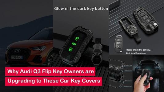Audi Q3 Flip Key Car Key Cover