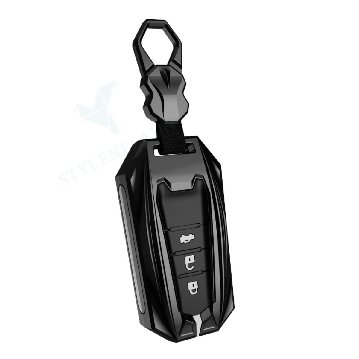Toyota Fortuner | Hycross Innova | Camry Hybrid 2026 Luxury Premium Protector Series Car Key Case Key Cover (3 buttons)