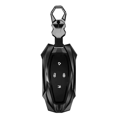 Vinfast Vf 6 Protector Series (P) Soft Silicon Car Case Holder Keychain & Full Protection Metal Smart Car Key Cover With Key Chain
