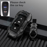 Subaru Outback 2025 | Forester 2025 | Crosstrek 2025 Luxury Premium Beast Metal Smart Car Design Key fob Cover Key Case With Key Chain ( 3 buttons )