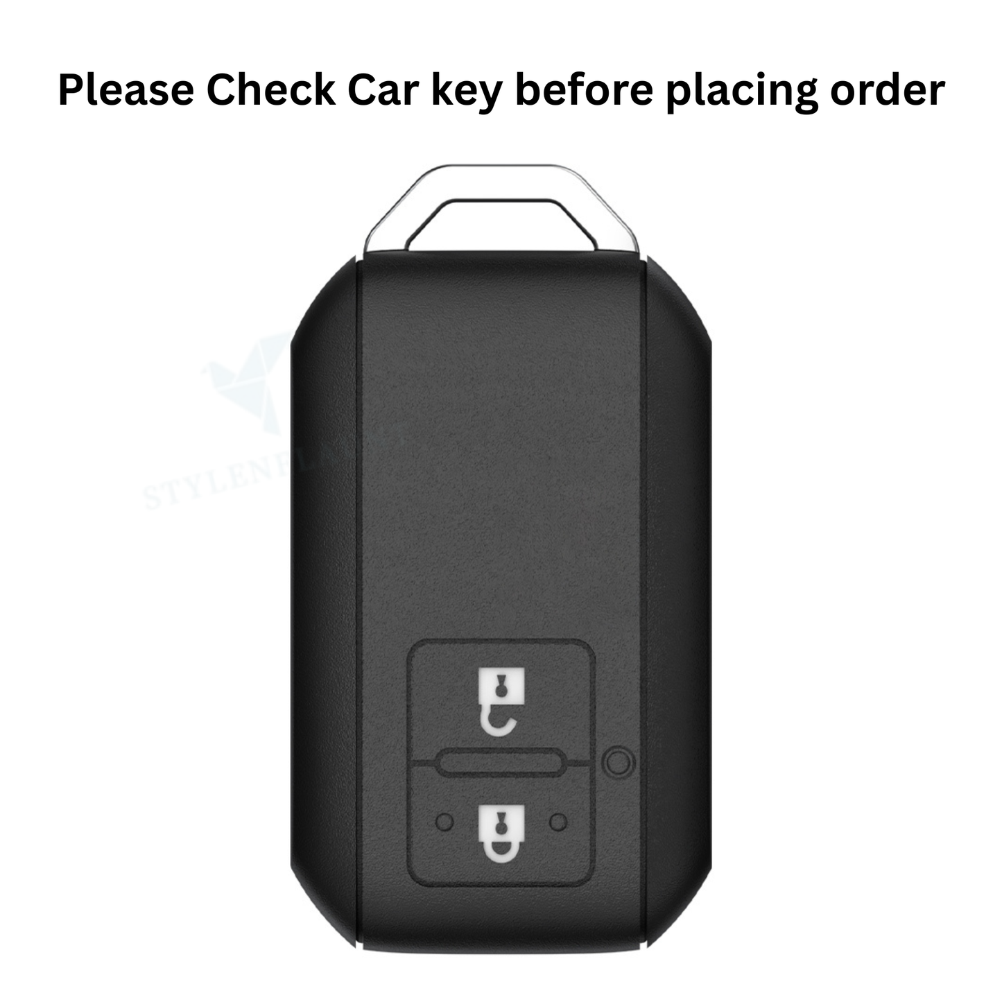 Suzuki Grand Vitara | Victoris | Fronx | Jimmy | Ertiga | XL 6 | Baleno | Brezza | Luxury Premium Screw less Transformer Series Car Key Cover Key Case With Key Chain (2 Button) Design Patent Pending - Copying Prohibited
