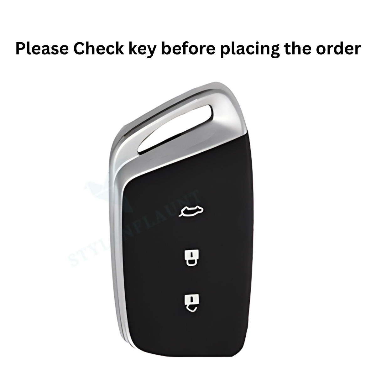 MG Hector 2023 | Windsor EV & EV PRO Protector Series (P) Soft Silicon Car Case Holder Keychain & Full Protection Metal Smart Car Key Cover With Key Chain