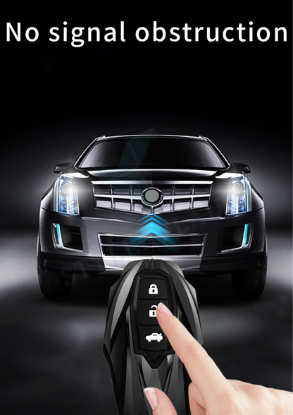 Hyundai i20 2024 | Verna Old Luxury Premium Protector Series Metal Black Soft Sillcon Smart Car Key Cover Key Case With Key Chain ( 3 button )