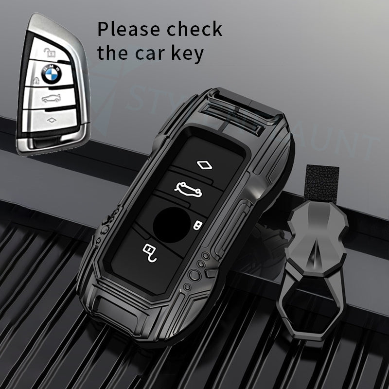 BMW 2,3 Series Luxury Premium Beast Metal Smart Car Design Key Cover K ...