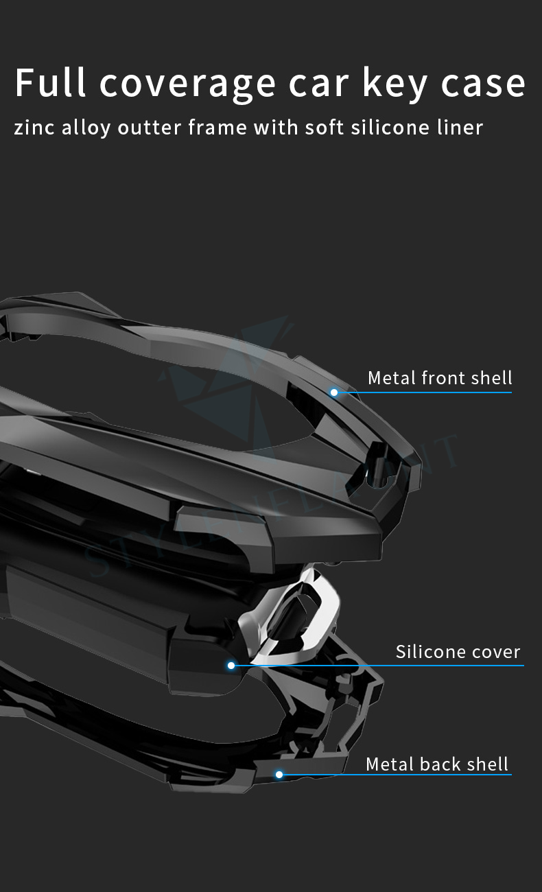 Suzuki Grand Vitara | Baleno | XL | Brezza | Jimmy | Ertiga | Fronx | Victoris Luxury Premium Transformer Series Car Key Case Key Cover(2 buttons) (Copy)