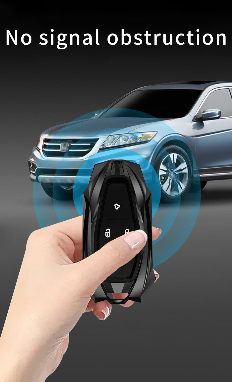 Vinfast Vf 6 Protector Series (P) Soft Silicon Car Case Holder Keychain & Full Protection Metal Smart Car Key Cover With Key Chain