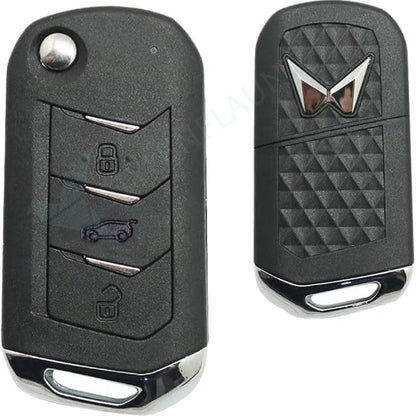 Mahindra Thar Roxx | XUV 700 | Thar | Scorpio-N 2023 | 3X0 Luxury Premium Beast Metal Smart Car Design Key Cover Key Case With Key Chain (3 buttons)