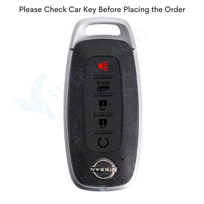 Nissan Patrol 2025 | Sentra 2025 | Rogue 2025 | Pathfinder 2025 Luxury Premium Beast Metal Smart Car Design Key Cover Key Case With Key Chain (5 buttons)