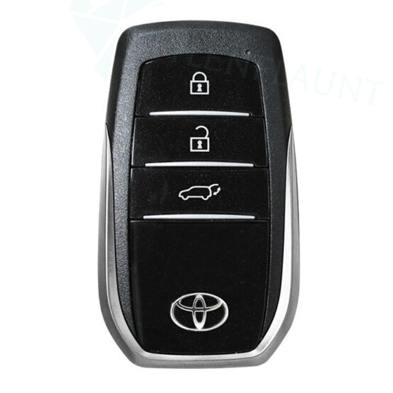 Toyota Fortuner | Hycross Innova Luxury Premium Beast Metal Smart Car Design Key Cover Key Case With Key Chain (3 Button)